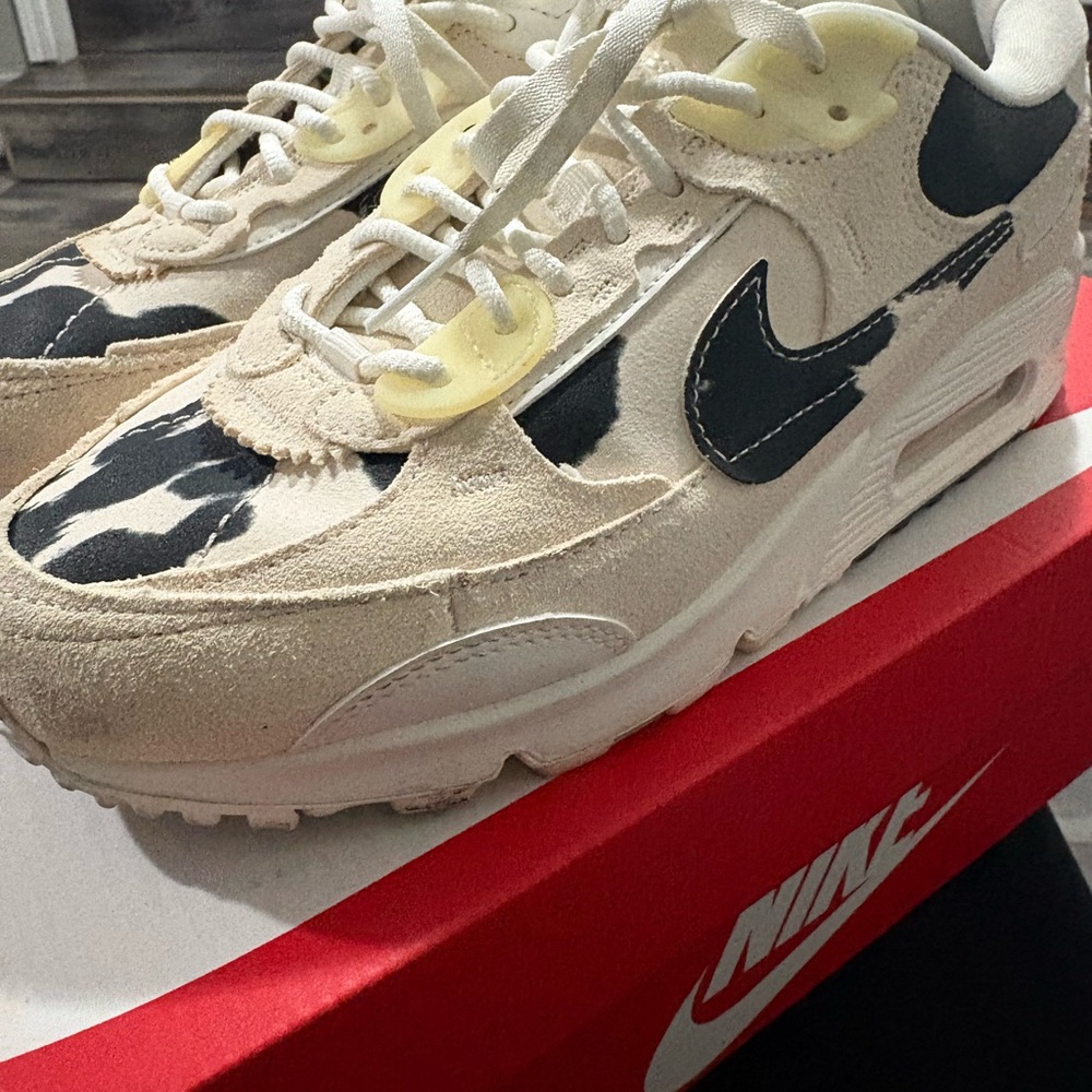 Nike Air Max 90 Futura in Sail and Black